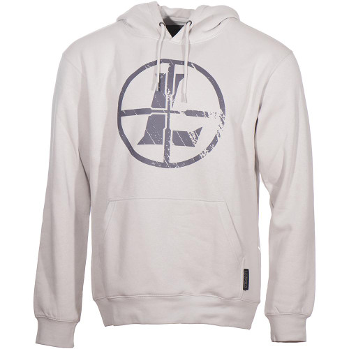 Leupold Distressed Reticle Hoodie Sweatshirt Bone 2XL