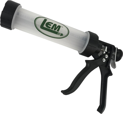 LEM Products Jerky Gun with Flat and Round Nozzles and Seasoning