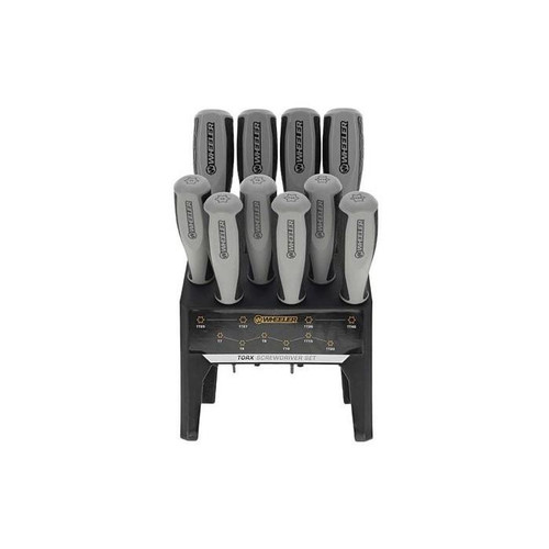 Wheeler 10-Piece Torx Benchtop Screwdriver Set T7-T40