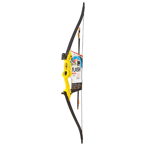 Bear Archery Flash Youth Traditional Bow 18lb Ambidextrous Yellow
