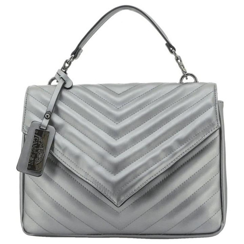 Cameleon Aria Concealed Carry Purse - Silver Vegan Leather