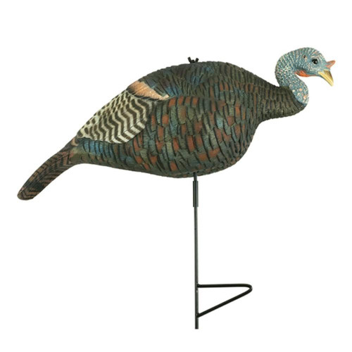 The Grind Relaxed Feeding Hen Turkey Decoy - Realistic EVA Motion Stake
