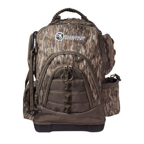 Cupped Waterfowl Hunting Backpack Mossy Oak Bottomland with EVA Waterproof Bottom