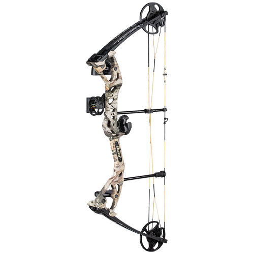 Bear Archery Limitless Youth Compound Bow RTH RH 50 lb God's Country Camo