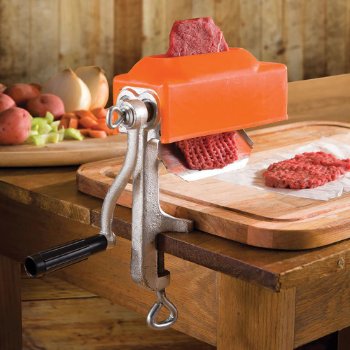 LEM Products Clamp-On Meat Tenderizer with Cast Iron Rollers