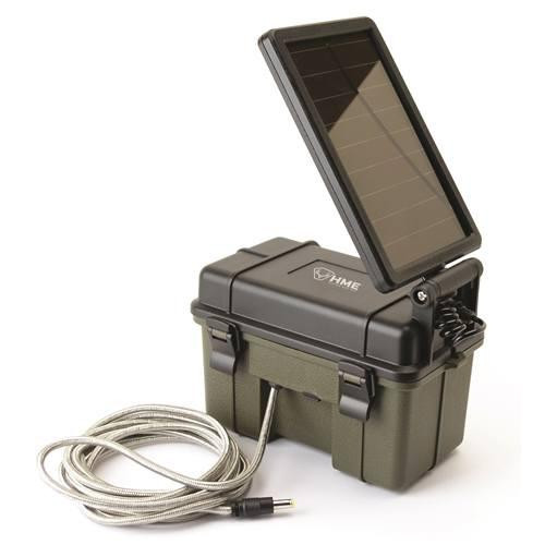HME Trail Camera 12V Solar Auxiliary Battery Power Pack