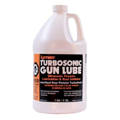 Lyman Turbo Sonic Gun Lubricant Barrel and Parts Conditioner 1 Gallon