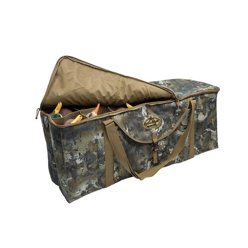 Rig'Em Right 12-Slot Deluxe Duck Decoy Bag Gore Optifade Timber Camo