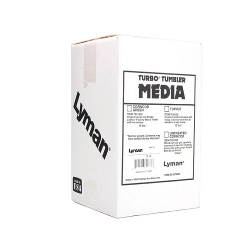 Lyman Turbo Case Cleaning Media Treated Corncob 10 lb Box