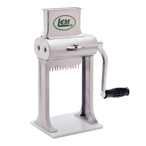 LEM Products 2-in-1 Manual Jerky Slicer and Meat Tenderizer