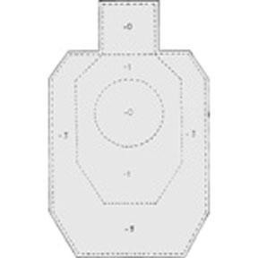 Speedwell Official IDPA Paper Targets - 100 Pack