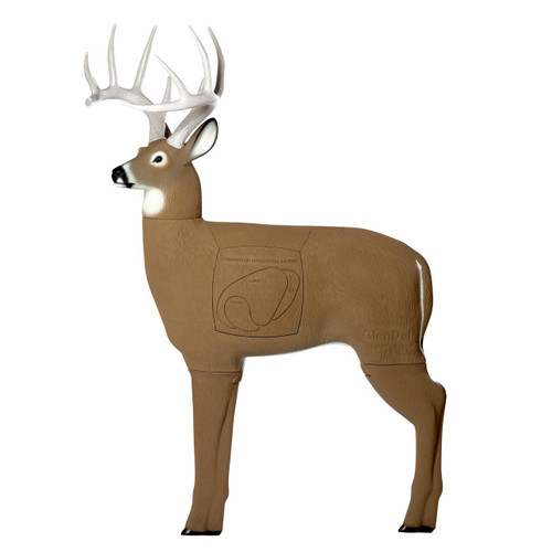 GlenDel 3D Crossbow Archery Target Buck Size Full Body Deer