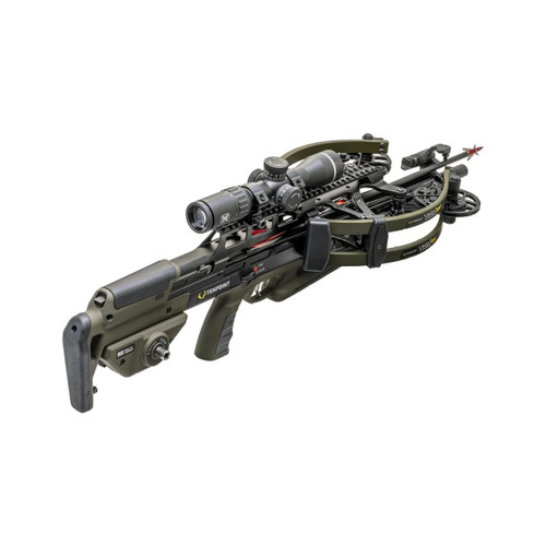 Tenpoint TRX515 Reverse Draw Crossbow ACUslide MAXX EVO-X Elite Scope Moss Green