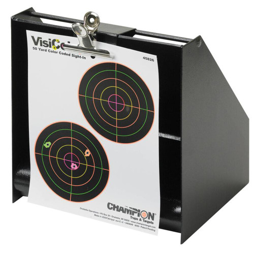Champion Bullet Trap for .22 Rimfire with Bulldog Target Clip