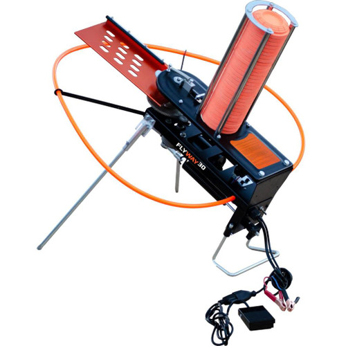 Do-All Outdoors FlyWay 30 Automatic Clay Pigeon Thrower with 30 Target Feeder