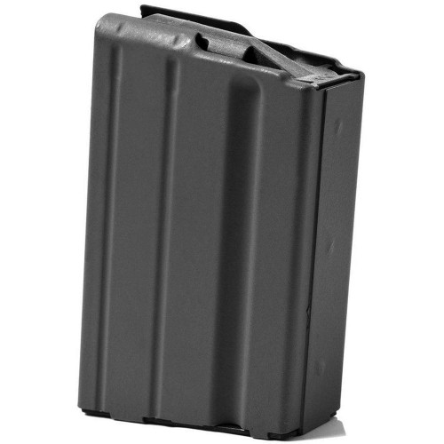 ASC AR Family Rifle Magazine 6.8 SPC Grey Follower Black Stainless Steel 10-Round