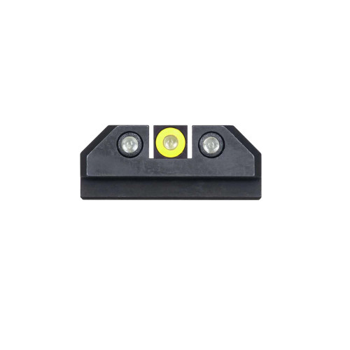 Night Fision Tritium Night Sight Set Yellow Front Black Rear for Taurus G3c/GX4