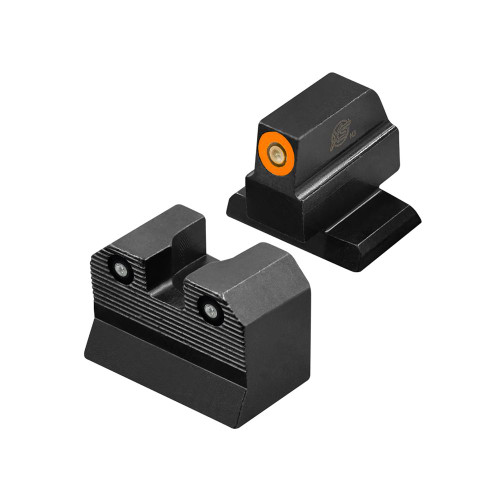 XS Sights R3D 2.0 Suppressor Height Tritium Night Sights for HK VP9 OR - Orange