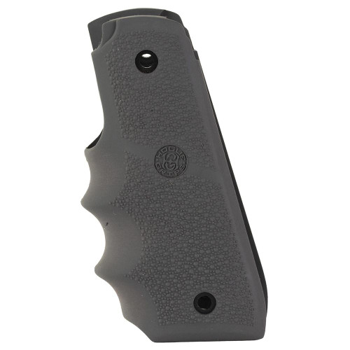 Hogue Overmolded Rubber Grip with Finger Grooves for Ruger 22/45 MK IV Slate Grey