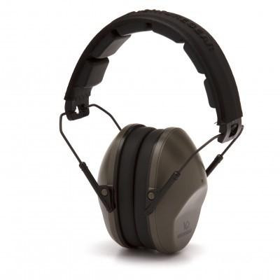 Pyramex VG90 Series Earmuffs 24dB NRR OD Green
