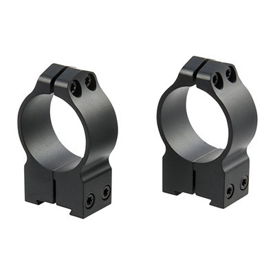 Warne Maxima European Dovetail 30mm Scope Rings CZ 527 High Matte