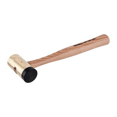 Premium Delrin-Tipped Brass Hammer