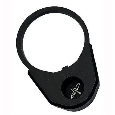 AR-15 Steel End Plate with 3 QD Sling Swivel Sockets