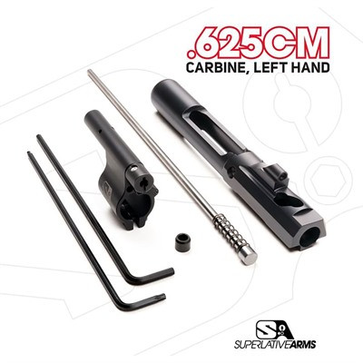 AR-15 Adjustable Piston System with Clamp-On 0.625" Gas Block – Left Hand