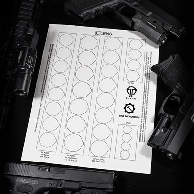 CLENS LENS PROTECTION FOR FLASHLIGHTS AND WEAPON LIGHTS