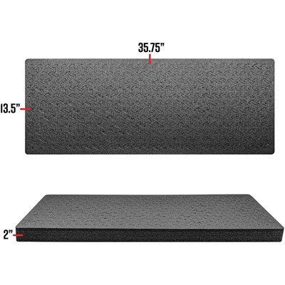 RAGAR Crosslinked Foam Insert 35.75" x 13.5" for Hard Rifle Case