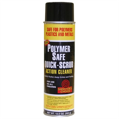 Polymer-Safe Quick-Scrub Firearm Action Cleaner