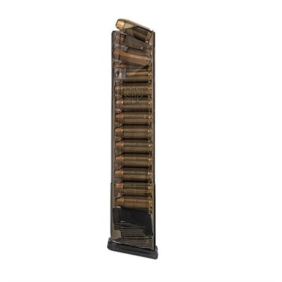 Elite Tactical Systems Glock 22 Competition Carbon Smoke Magazine .40 S&W 24rd 170mm