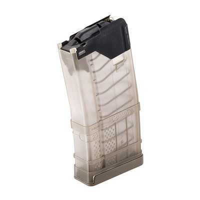 L5AWM Gen2 5.56x45 NATO 20-Round Magazine Translucent Dark Earth