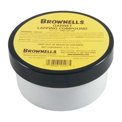 Garnet Lapping Compound Gunsmithing Abrasive 050806104075