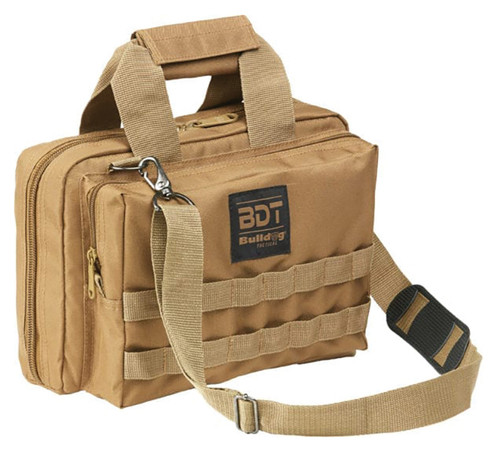 Deluxe 2 Pistol Range Bag with Strap and MOLLE