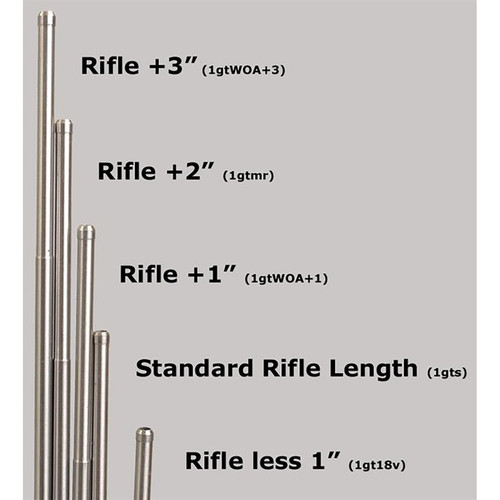Extended Length Gas Tubes for AR-15 Rifle