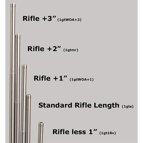 Extended Length Gas Tubes for AR-15 Rifles