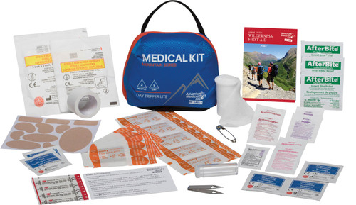 Adventure Medical Kits 01001000 Mountain Day Tripper Lite First Aid Kit - Water Resistant Blue