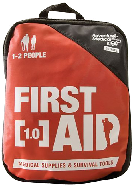 Adventure Medical Kits 01200210 Adventure 1.0 First Aid Kit - Black/Red