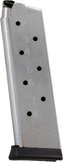 Metalform 1911 Government 10mm Auto 8-Round S/S Magazine with Removable Base