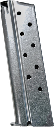Metalform 1911 Government .38 Super 9-Round Stainless Steel Magazine