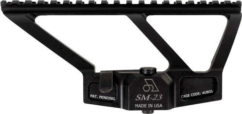 ARSENAL SCOPE MOUNT SM-23 7.625" PICATINNY RAIL BLACK