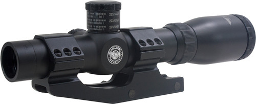 BSA Tactical Weapon Scope 1-4x24mm Mil-Dot 30mm Tube with 1-Piece Mount