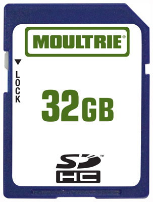 Moultrie 32GB SD Memory Card for Trail Cameras and SDHC Devices