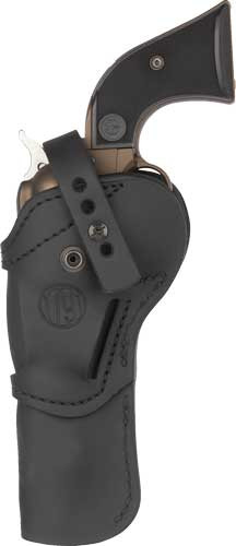 1791 Single Action Revolver OWB Holster Multi-Fit Ruger Wrangler 5.5" Ambidextrous Black
