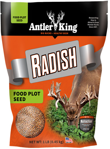 Antler King Radish 1lb Annual Food Plot Seed 1/10 Acre