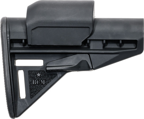 BCM MOD 3 Stock with Risers Black Mil-Spec for AR-15