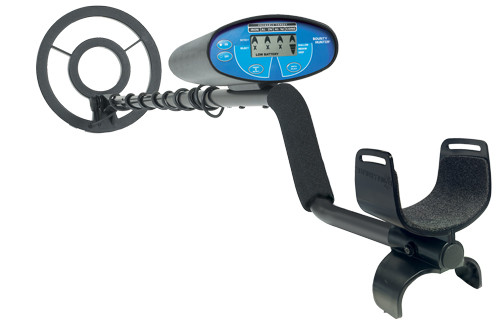 Bounty Hunter Quick Silver Metal Detector with 8 Inch Waterproof Coil