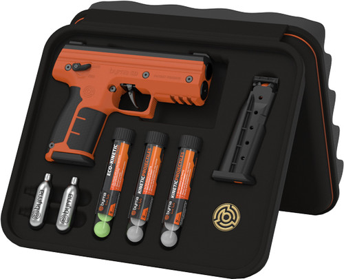 Byrna SD Kinetic Kit Orange with 2 Magazines and Projectiles