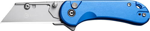CIVIVI Elementum Utility Knife 2.26" Blue Handle w/ 3 Extra Blades